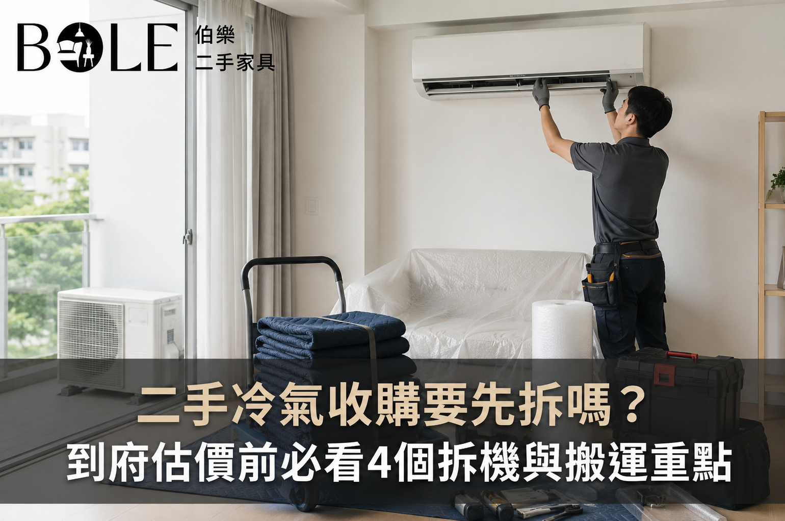 二手冷氣拆機與搬運重點-台北冷氣收購推薦