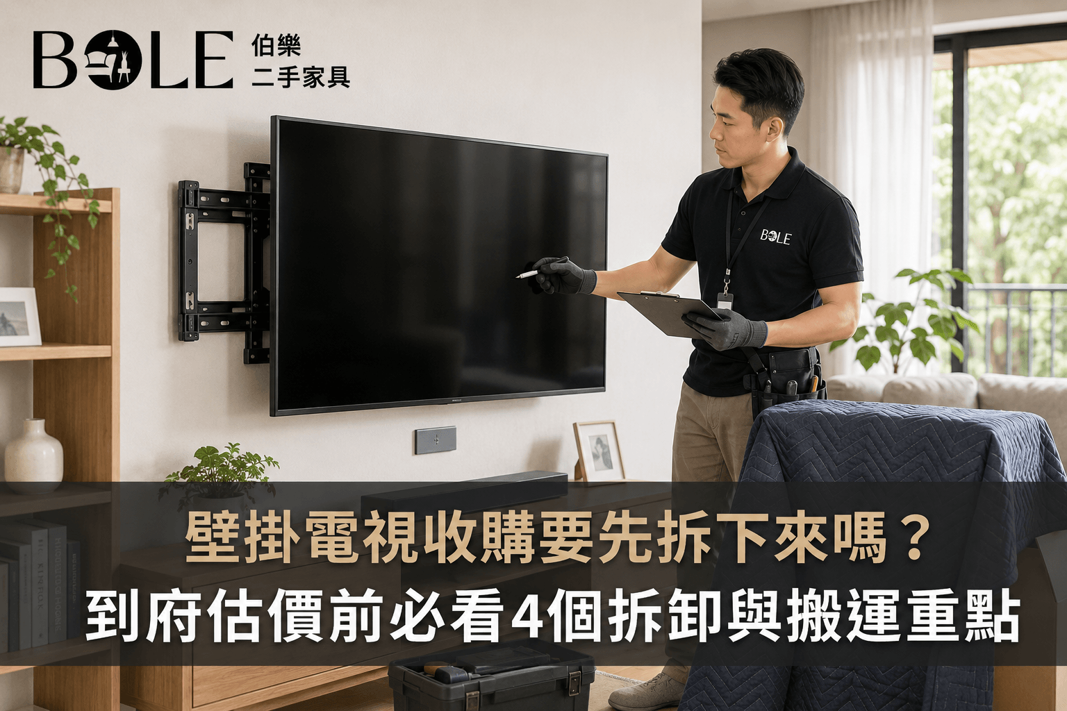 壁掛電視收購要先拆下來嗎?到府估價前必看4個拆卸與搬運重點 壁掛電視收購重點-台北二手電視收購